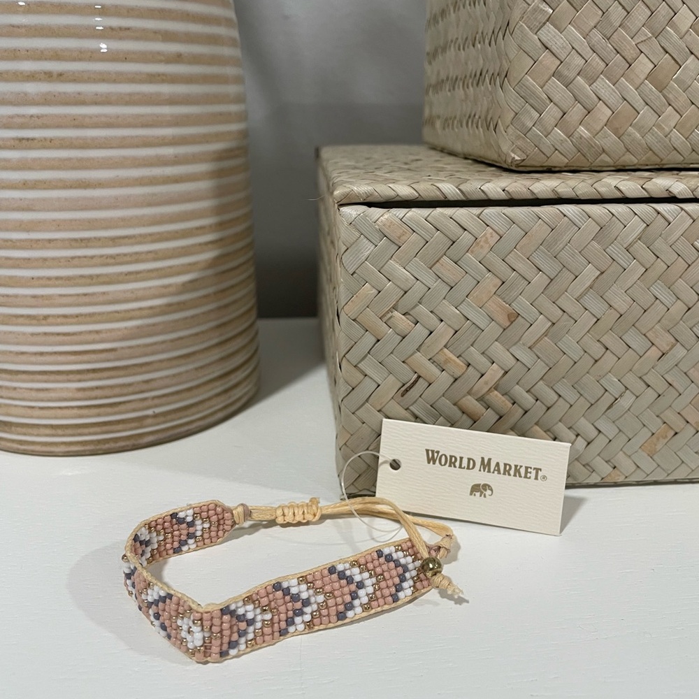 WORLD MARKET beaded bracelet